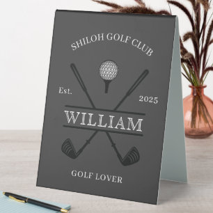 Golf Lover Cross Club Name