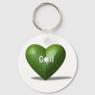 Golf Lover Design Keychain