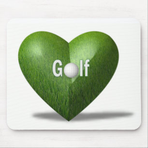 Golf Lover Design Mouse Pad