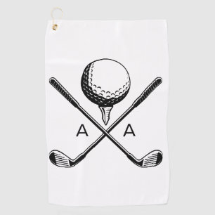 Golf Lover Gift, Cotton Golf Towel, Gift for Golfe Towel