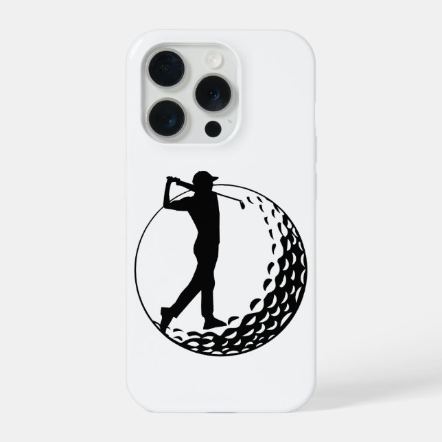 Golf Lover, Golfer  iPhone Case (Back)