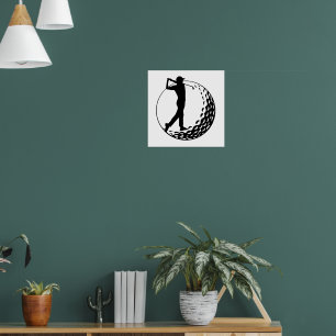 Golf Lover, Golfer Poster