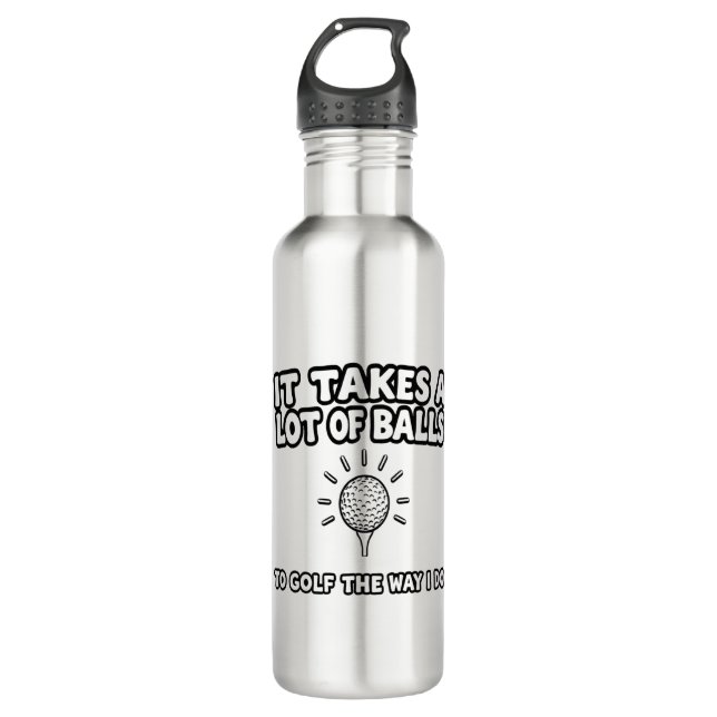 Golf Lover T-Shirt Design 710 Ml Water Bottle (Front)