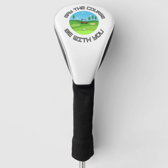 Golf Lovers Check Out This Club Cover! Golf Head Cover (Front)