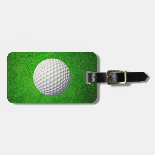 Golf Luggage Tag (Front Horizontal)