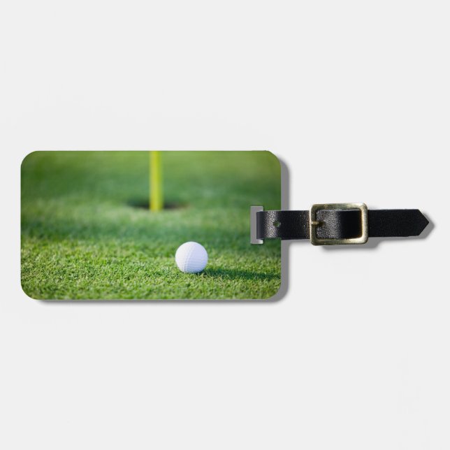 Golf luggage tag (Front Horizontal)
