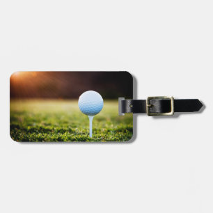 Golf luggage tag