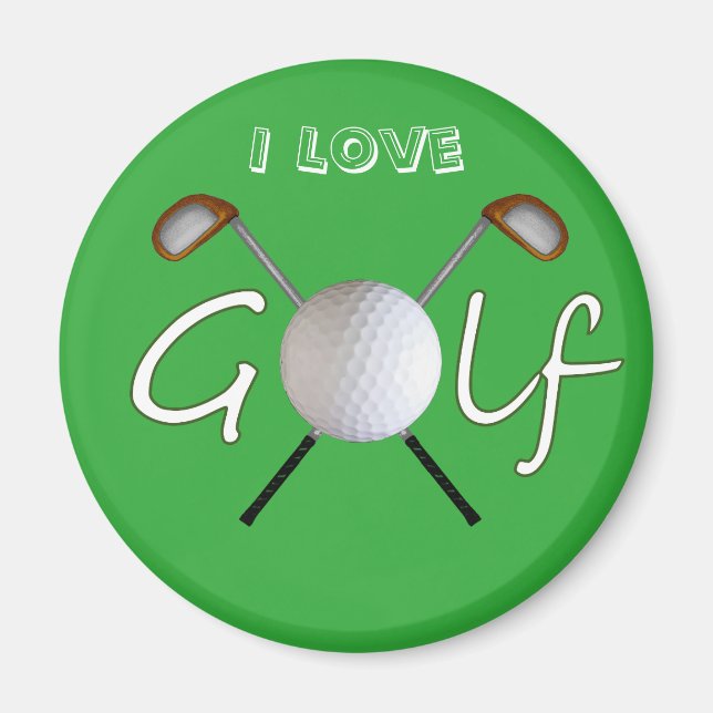 Golf Magnet (Customisable) (Front)