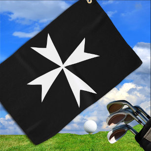 Golf Malta Flag & Maltese Cross sports / St. Johns Golf Towel