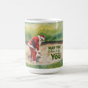 Golf May the course be with you for Christmas Cof Coffee Mug