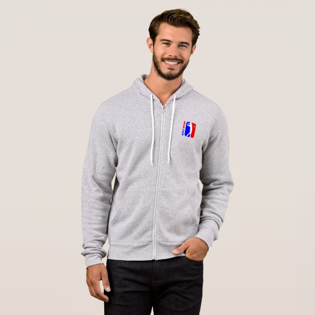 Golf | Men's Full-zip Hoodie (Front Full)