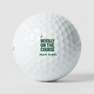 Golf Mentally on the course Balls