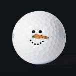 Golf Merry Christmas with Snowman Funny  Golf Balls<br><div class="desc">Golf Merry Christmas with Snowman Funny Golf Balls 
Gifts for Coach,  Instructor,  teacher,  friends,  mum,  dad,  girlfriend/boyfriend,  co-worker,  hostess,  neighbour,  him/her,  couples,  grandparents,  boss,  kids,  best friend,  family,  in-laws,  squad,  team, </div>