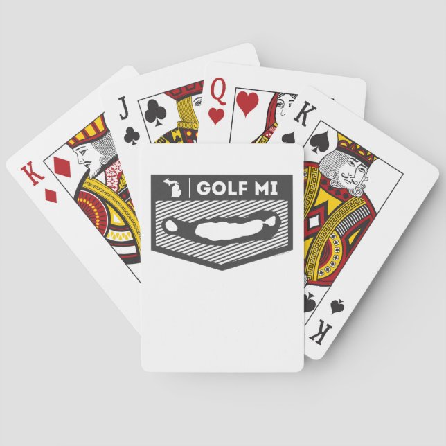 Golf MI Playing Cards (Back)