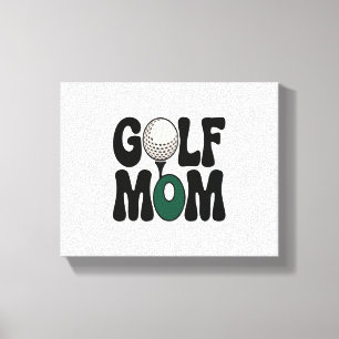 Golf Mom Canvas Print