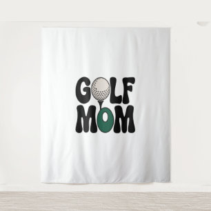 Golf Mom Tapestry