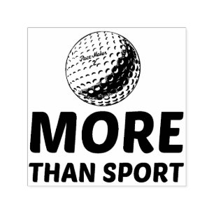 GOLF MORE THAN SPORT SELF-INKING STAMP