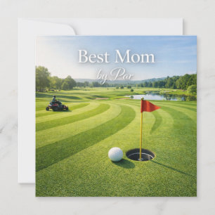 Golf Mother’s Day Card for Mum