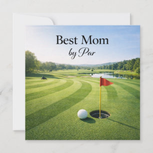 Golf Mother’s Day Card for Mum