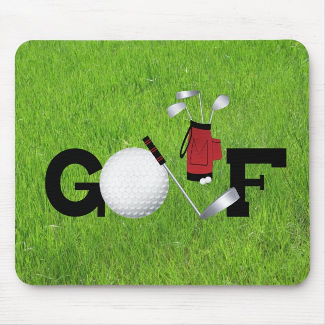 Golf Mouse Mat (Front)