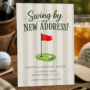 Golf Moving Announcement   Swing By Our New Addres