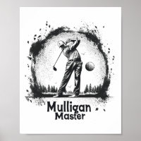 Golf Mulligan Master Graphic Tees For Men Women An