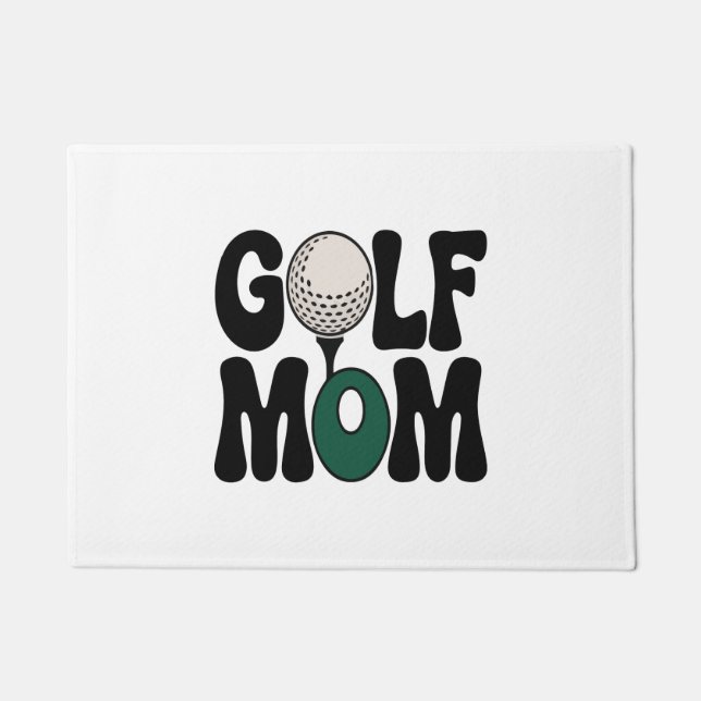 Golf Mum Doormat (Front)
