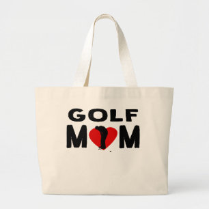 Golf Mum Large Tote Bag