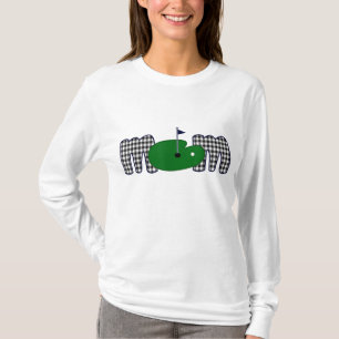 Golf Mum Life Birthday Family Matching Mama Mother T-Shirt