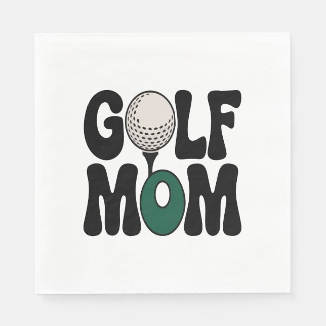 Golf Mum Napkin (Front)