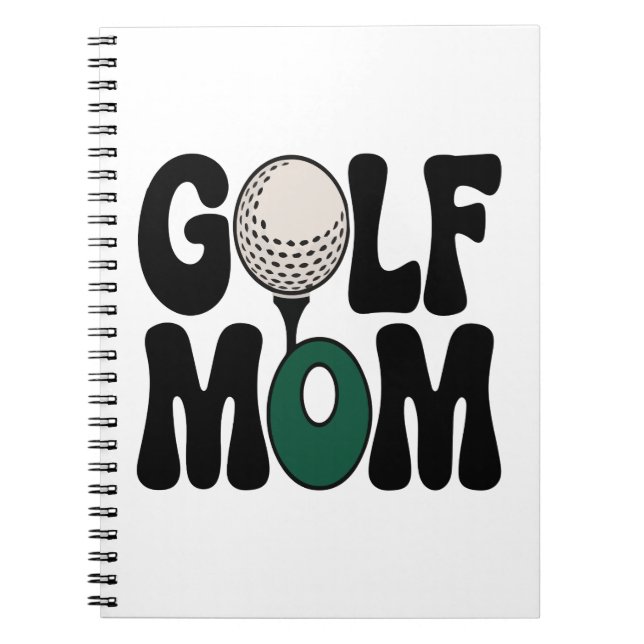 Golf Mum Notebook (Front)