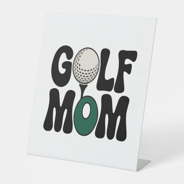 Golf Mum Pedestal Sign (Front)