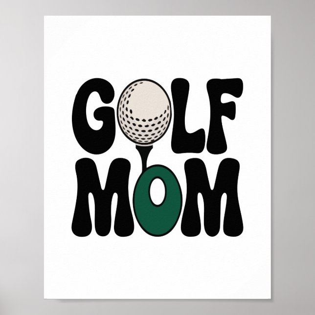 Golf Mum Poster (Front)