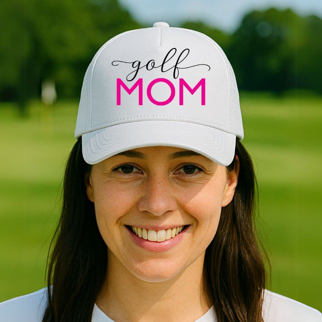Golf Mum Sporty Trucker Hat (Creator Uploaded)