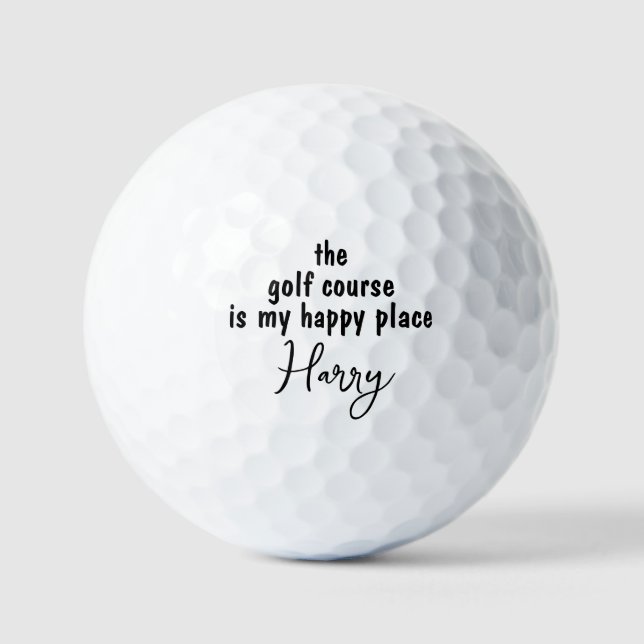Golf  My Happiness theme Golf Balls (Front)