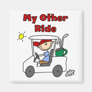 Golf My Other Ride Magnet