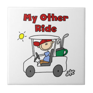 Golf My Other Ride Tile