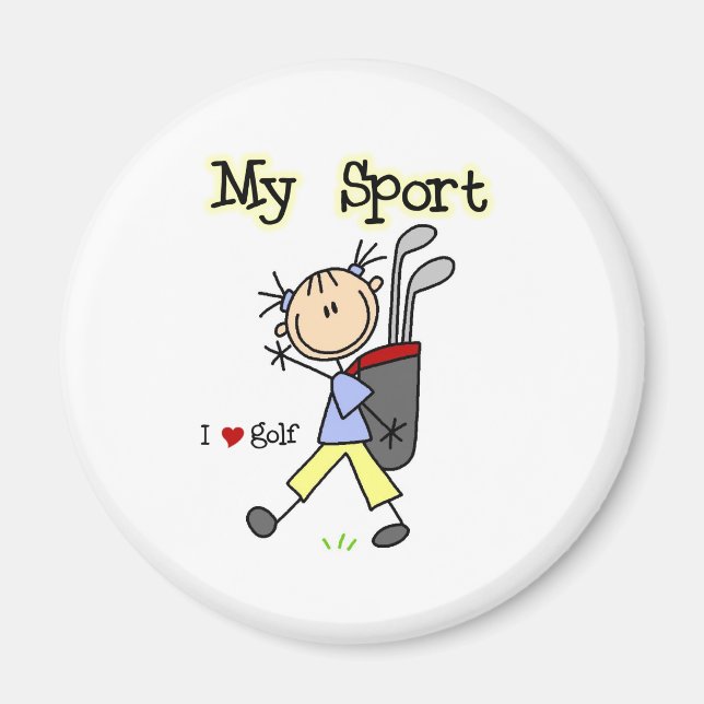 Golf My Sport  Magnet (Front)