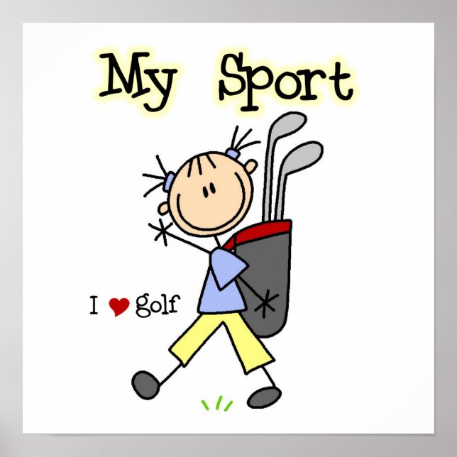 Golf My Sport Poster (Front)