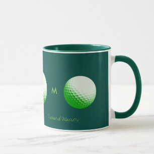 golf named mug