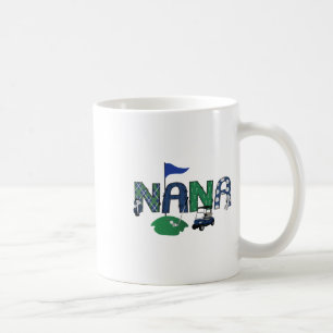 Golf Nana Hole In One Golf First Birthday Party Coffee Mug