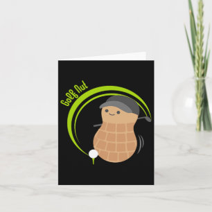 Golf Nut Funny Golf Card
