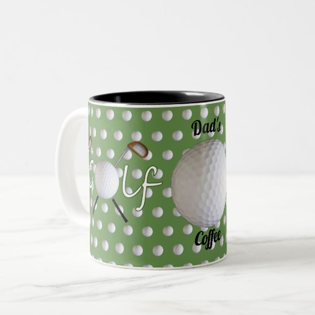 Golf Nut Mug (Front Left)