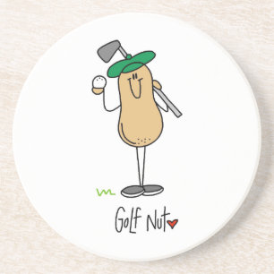 Golf Nut T-shirts and Gifts Coaster