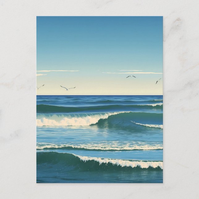 Golf of Dance under Heaven Postcard (Front)