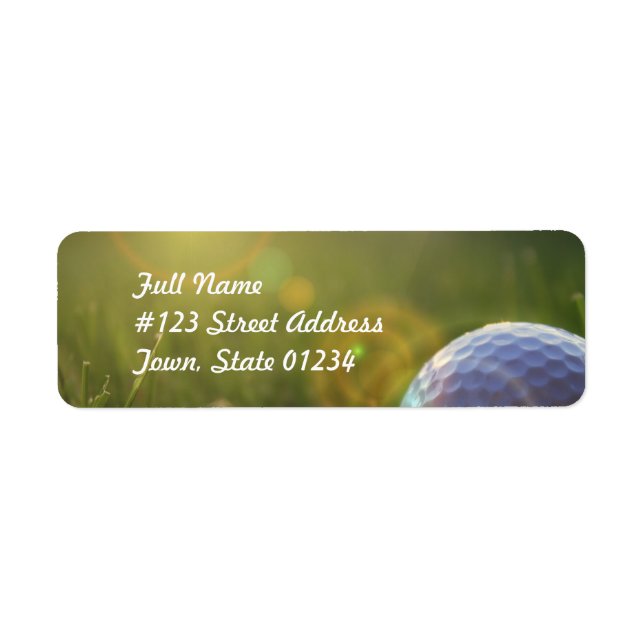 Golf on a Sunny Day (Front)