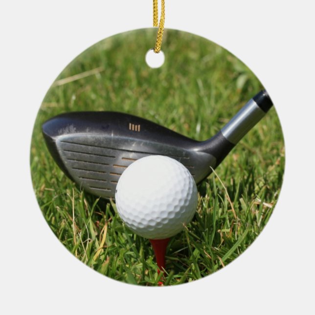 Golf Ornament (Front)