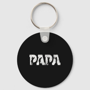 Golf Papa Golf Men Father's Day Vintage Key Ring