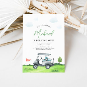 Golf Par-Tee Birthday Invitation