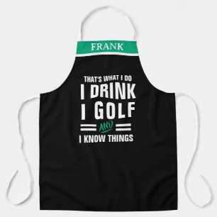 Golf Party Alcohol Lover - Christmas Gift Apron
